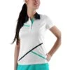 Fila Polo Paye Weiss/schwarz Damen