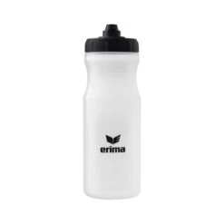 Erima Trinkflasche Eco 750ml Transparent/schwarz
