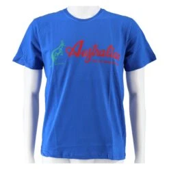 Australian Tshirt Logo Blau/rot Herren