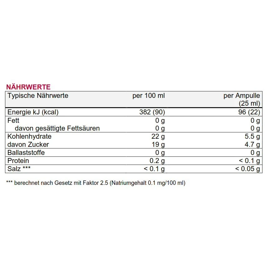 Sponser Activator 200 Ampulle (für Aufmerksamkeit Und Konzentration) Früchte 30x25ml Box 3 Sponser Activator 200 Ampulle (für Aufmerksamkeit Und Konzentration) Früchte 30x25ml Box – Bild 3