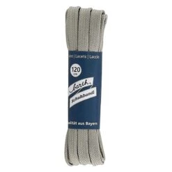 Barth Schnürsenkel/Schauhbandl Modisch Silber 120cm - 1 Paar