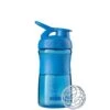 BlenderBottle Trinkflasche Sportmixer Grip 590ml Cyan