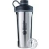 BlenderBottle Trinkflasche Radian Thermo Edelstahl 770ml Silber