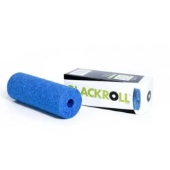 Blackroll Faszienrolle MINI (gezielte Massage Für Füße, Beine, Arme) Blau - 1 Stück