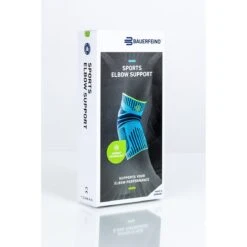 Bauerfeind Ellenbogenbandage Schwarz 1er -Head || Wilson || YONEX Verkäufe BauerfeindSports elbow support packaging web 1200x1200 1