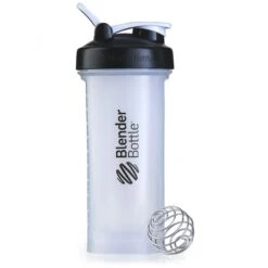 BlenderBottle Trinkflasche Pro45 1300ml Transparent/schwarz