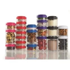 BlenderBottle Behälter GoStak 150ml Blau 2er -Head || Wilson || YONEX Verkäufe BlenderBottle BGS Filled2 1200x1200 1