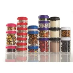 BlenderBottle Behälter GoStak 150ml Orange 2er -Head || Wilson || YONEX Verkäufe BlenderBottle BGS Filled2 1200x1200 4