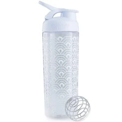BlenderBottle Trinkflasche SportMixer Signature Sleek 820ml Weiss
