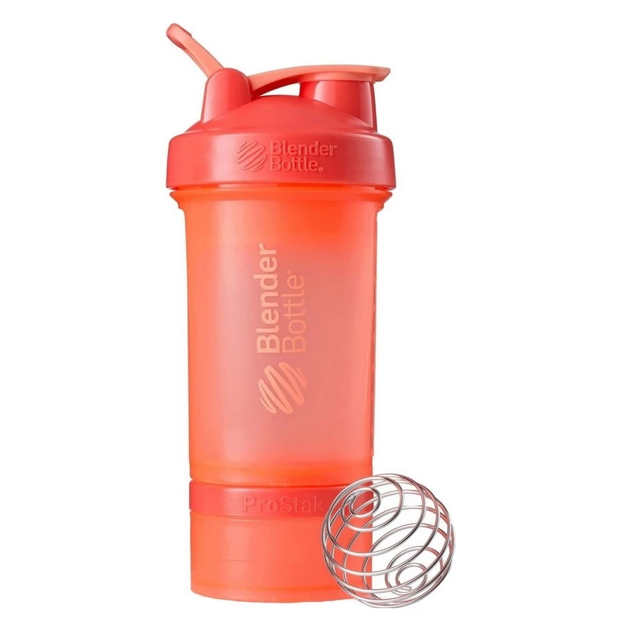 BlenderBottle Trinkflasche ProStak 650ml Coral 1 BlenderBottle Trinkflasche ProStak 650ml Coral