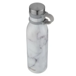 Contigo Thermotrinkflasche Couture Matterhorn Edelstahl 590ml (hält Stundenlang Kalt/heiss) Weiss