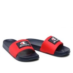 Champion Badeschuhe Slide Arubo Navyblau/rot Herren - 1 Paar -Head || Wilson || YONEX Verkäufe Champion Badeschuhe Arubo Herren S21850 RS001 3 800x800 1