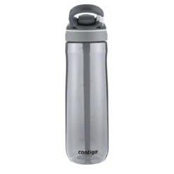 Contigo Trinkflasche Ashland Autospout Tritan (auslaufsicher, Mit Strohhalm) 720ml Grau - 1 Flasche -Head || Wilson || YONEX Verkäufe Contigo 2094640 Ashland 24oz Smoke Back 1200x1200 1