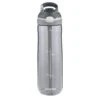 Contigo Trinkflasche Ashland Autospout Tritan (auslaufsicher, Mit Strohhalm) 720ml Grau - 1 Flasche
