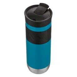 Contigo Trinkflasche SnapSeal Byron 2.0 Thermo Edelstahl (Thermalock-Vakuumisolierung) 470ml Juniper Blau