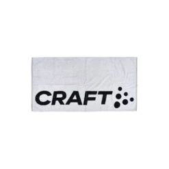Craft Handtuch Bath Towel Weiss/schwarz 140x70cm