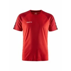 Craft Sport-Tshirt Squad 2.0 Contrast Jersey (hohe Elastizität, Bequeme Passform) Rot Herren -Head || Wilson || YONEX Verkäufe Craft Tshirt Squad 2.0 Contrast Herren 1912725 430476 6 1000x1000 1
