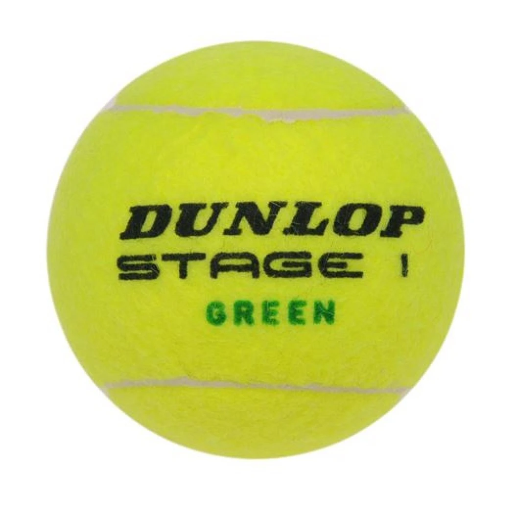 Dunlop Methodikbälle Stage 1 (grüner Punkt) Gelb 60er Im Eimer 2 Dunlop Methodikbälle Stage 1 (grüner Punkt) Gelb 60er Im Eimer – Bild 2