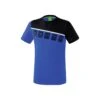 Erima Sport-Tshirt 5C Blau/schwarz Jungen
