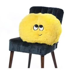 Flauschn Kuschelkissen Buddy 50cm Gelb - 1 Stück
