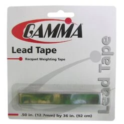 Gamma Bleiband Für Schlägertuning Silber 1/2in