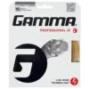 Gamma Tennissaite Live Wire Professional (Touch+Armschonung) Natur 12m Set
