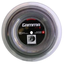 Gamma Tennissaite IO (Haltbarkeit+Power) Silber 200m Rolle