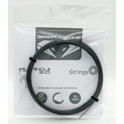 Grapplesnake Tennissaite Irukandji (Haltbarkeit+Spin) Grau 12m Set