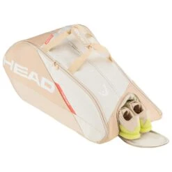 Head Tennis-Racketbag Tour Racquet Bag XL (Schlägertasche, 3 Hauptfächer) 2023 Weiss/champagne 12er -Head || Wilson || YONEX Verkäufe Head 260803 CHYU CB Tour Racquet Tasche 3 1000x1000 1
