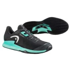 Head Tennisschuhe Sprint Pro 3.5 Clay/Sandplatz Schwarz Herren