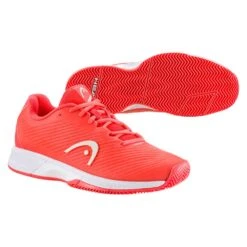 Head Tennisschuhe Revolt Pro 4.0 Clay/Sandplatz Korallenrot Damen