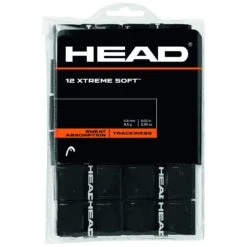 Head Overgrip Xtreme Soft 0.5mm Schwarz 12er Clip-Beutel
