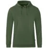 JAKO Freizeit Kapuzenpullover Hoodie Organic (Bio-Baumwolle) Olivegrün Jungen