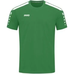 JAKO Sport-Tshirt Power (strapazierfähig, Angenehmes Tragegefühl) Grün Herren