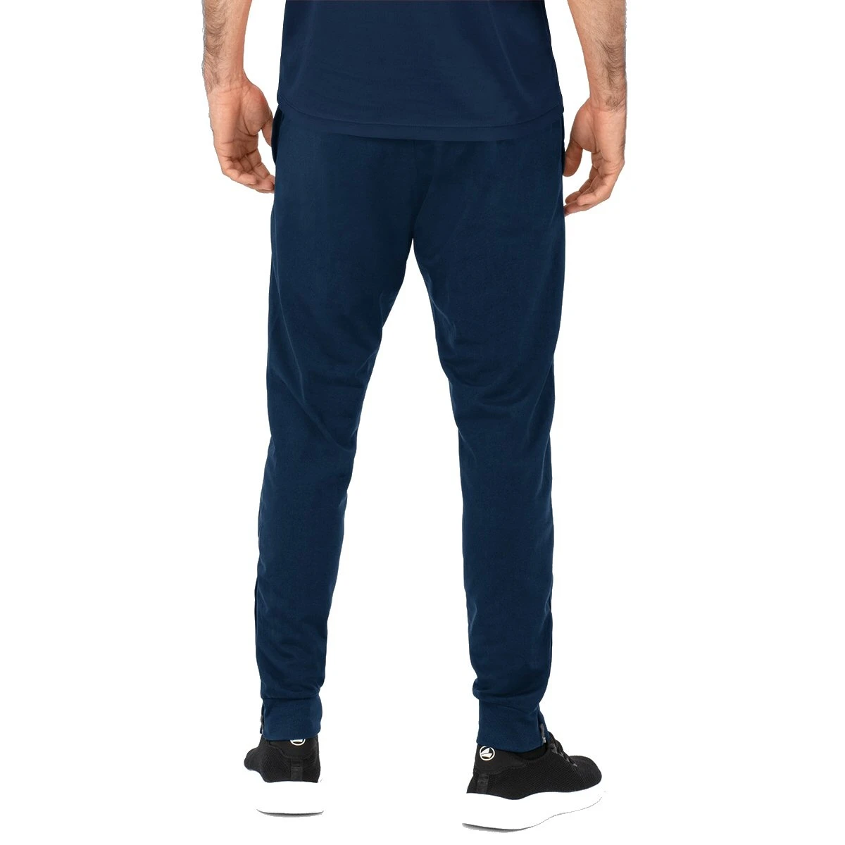 JAKO Trainingshose Polyesterhose Classico (Shiny-Polyester-Tricot) Lang Marineblau Herren 2 JAKO Trainingshose Polyesterhose Classico (Shiny-Polyester-Tricot) Lang Marineblau Herren – Bild 2