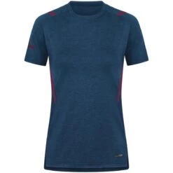 JAKO Sport-Shirt Challenge - Polyester-Stretch-Jersey - Dunkelblau/rot Damen -Head || Wilson || YONEX Verkäufe Jako 6121 513 Tshirt challenge damen 4 1200x1200 1