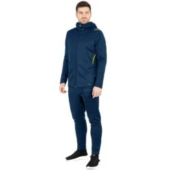 JAKO Freizeitjacke Challenge Mit Kapuze (100% Polyester) Dunkelblau/gelb Herren -Head || Wilson || YONEX Verkäufe Jako Freizeitjacke Challenge 9821 512 6 1200x1200 1
