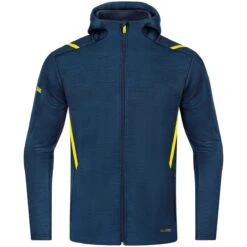 JAKO Freizeitjacke Challenge Mit Kapuze (100% Polyester) Dunkelblau/gelb Herren -Head || Wilson || YONEX Verkäufe Jako Freizeitjacke Challenge 9821 512 7 1200x1200 1