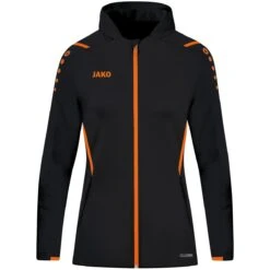JAKO Trainingsanzug Challenge Mit Kapuze (Jacke Und Hose) Schwarz/orange Damen -Head || Wilson || YONEX Verkäufe Jako Trainingsanzug Challenge Damen M9421 807 6 1200x1200 1