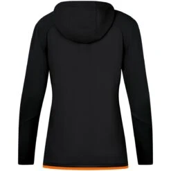 JAKO Trainingsanzug Challenge Mit Kapuze (Jacke Und Hose) Schwarz/orange Damen -Head || Wilson || YONEX Verkäufe Jako Trainingsanzug Challenge Damen M9421 807 7 1200x1200 1