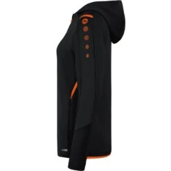 JAKO Trainingsanzug Challenge Mit Kapuze (Jacke Und Hose) Schwarz/orange Damen -Head || Wilson || YONEX Verkäufe Jako Trainingsanzug Challenge Damen M9421 807 8 1200x1200 1