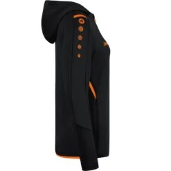 JAKO Trainingsanzug Challenge Mit Kapuze (Jacke Und Hose) Schwarz/orange Damen -Head || Wilson || YONEX Verkäufe Jako Trainingsanzug Challenge Damen M9421 807 9 1200x1200 1
