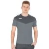 JAKO Sport-Tshirt Champ 2.0 (100% Polyester) Grau Herren