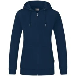JAKO Kapuzenjacke Organic (Bio-Baumwolle) Dunkelblau Damen -Head || Wilson || YONEX Verkäufe Jako kapuzenjacke organic Damen C6820 900 5 1200x1200 1
