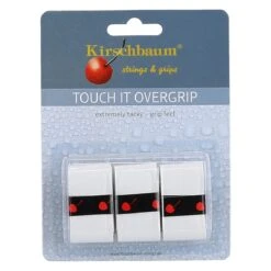 Kirschbaum Overgrip Touch It 0.5mm (extreme Griffigkeit) Weiss 3er