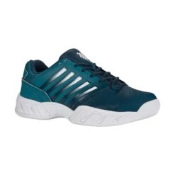 KSwiss Tennisschuhe BigShot Light 4 Indoor/Carpet/Teppich Grünblau Herren