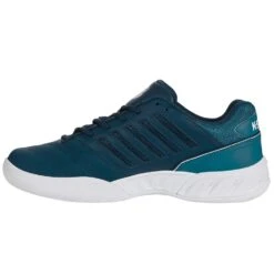 KSwiss Tennisschuhe BigShot Light 4 Indoor/Carpet/Teppich Grünblau Herren -Head || Wilson || YONEX Verkäufe KSWISS 07137 436 TENNIS INDOOR BIG SHOT LIGHT 4 5 960x960 1