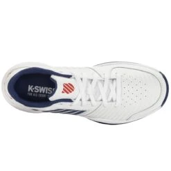 KSwiss Tennisschuhe Court Express Clay/Sandplatz 2023 Weiss/opalblau Herren -Head || Wilson || YONEX Verkäufe KSwiss 06750 136 Court Express Schuh203 1200x1200 1
