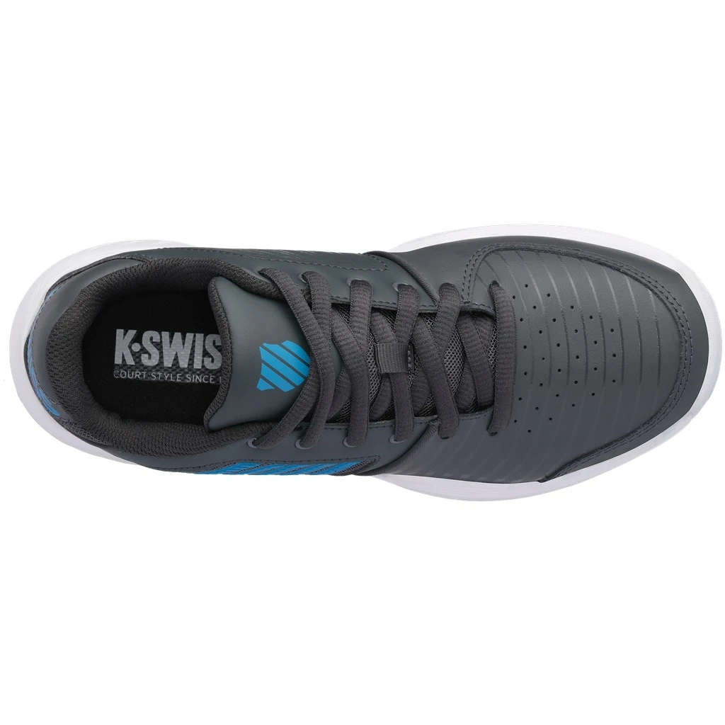KSwiss Tennisschuhe Court Express Allcourt Grau/blau Kleinkinder 2 KSwiss Tennisschuhe Court Express Allcourt Grau/blau Kleinkinder – Bild 2