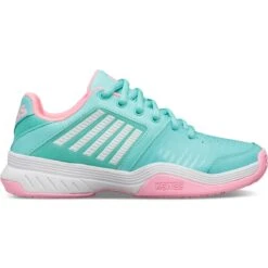 KSwiss Tennisschuhe Court Express Allcourt Arubablau/pink Mädchen